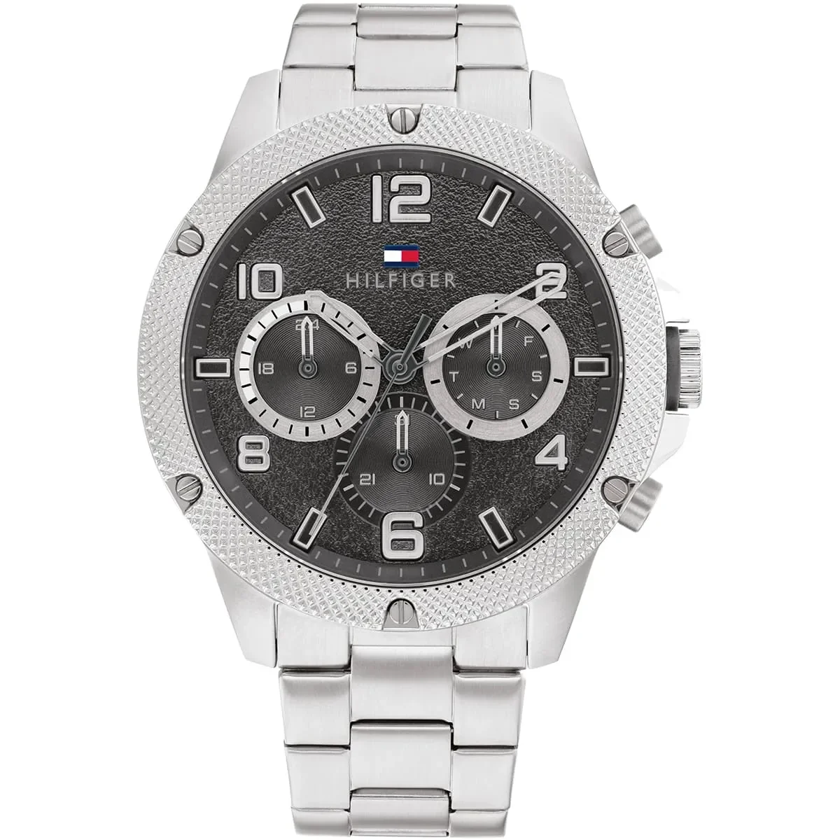 Tommy Hilfiger Classic Men’s Watch 1792029– Black Dial, Silver Strap - image 1
