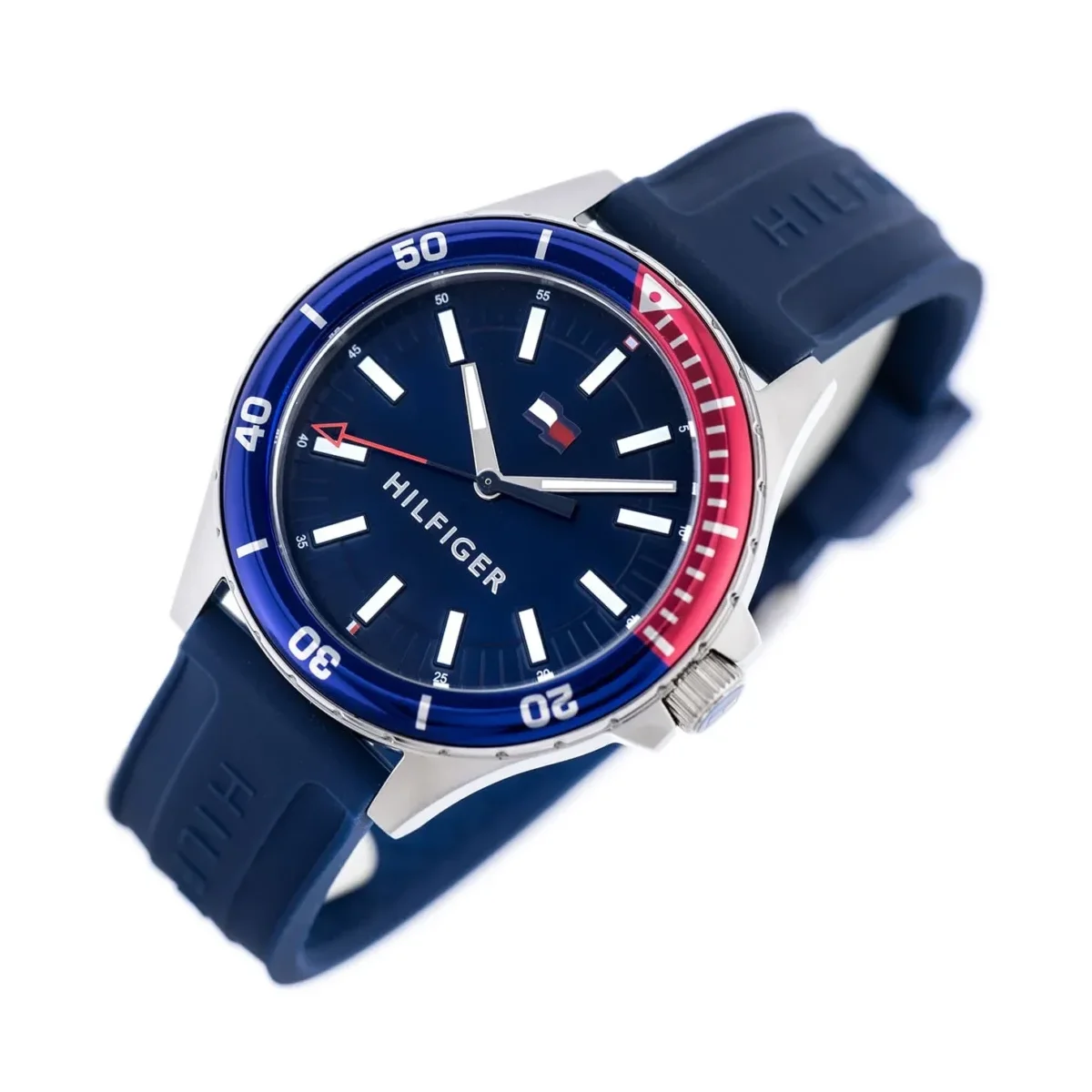 ساعة رجالية Tommy Hilfiger Sport موديل 1792009 – ميناء أزرق، سوار أزرق - image 3