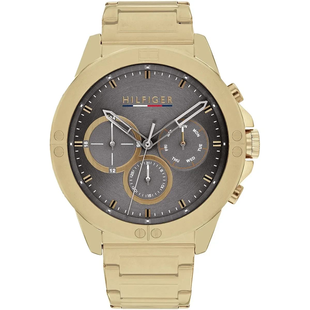 Tommy Hilfiger Classic Men’s Watch 1791891– Gray Dial, Gold Strap - image 1