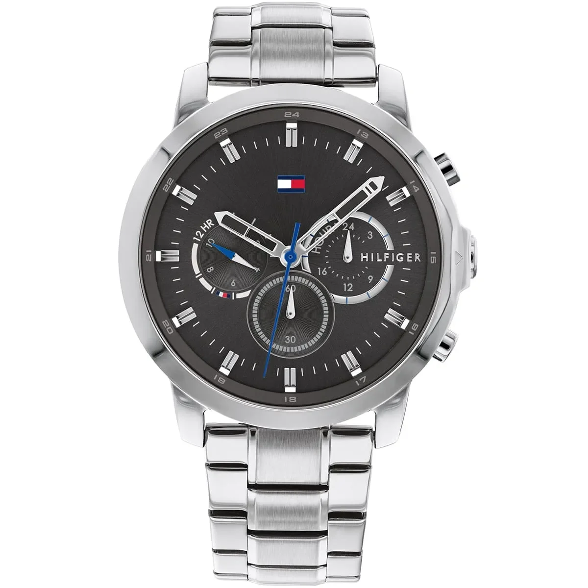 Tommy Hilfiger Classic Men’s Watch 1791794– Black Dial, Silver Strap - image 1