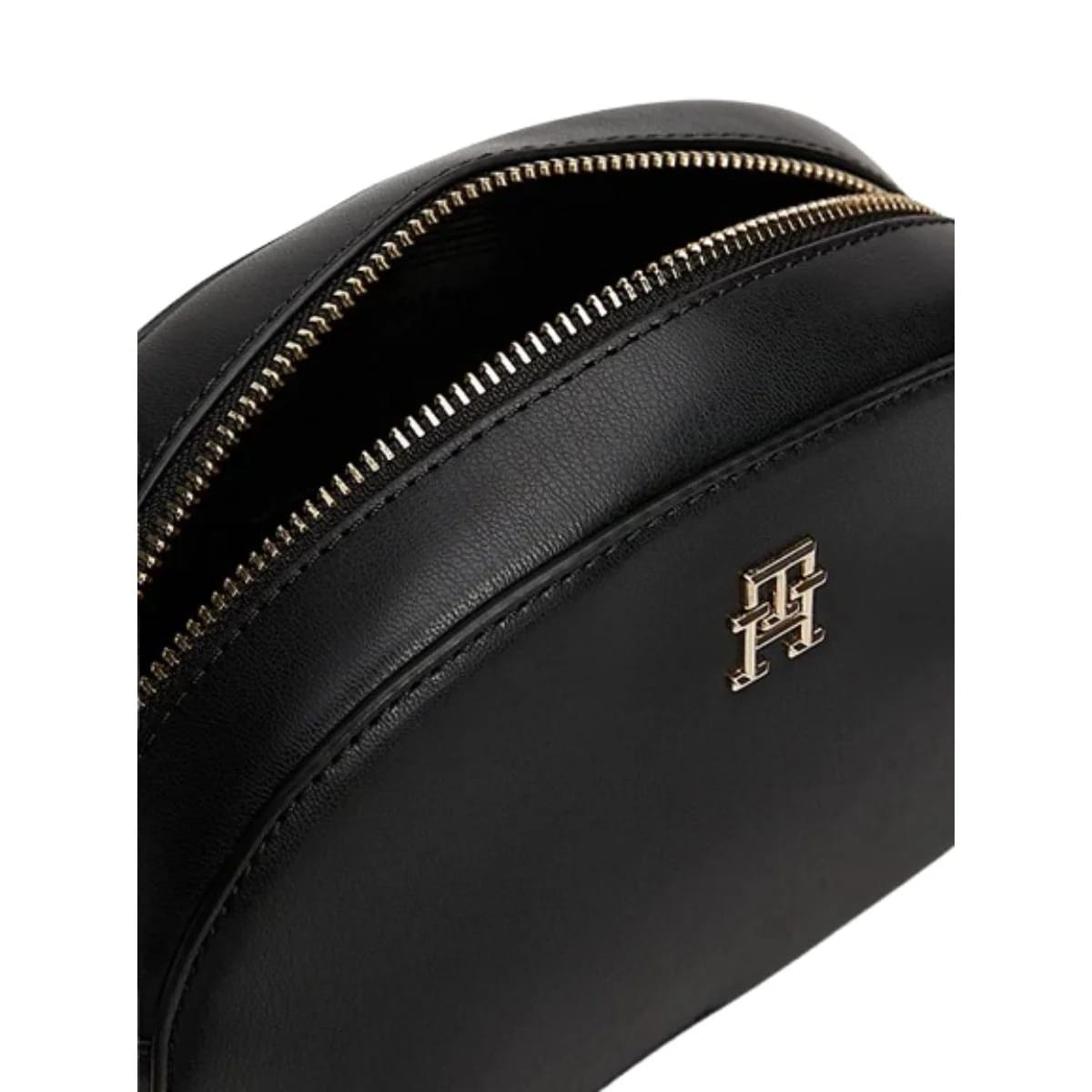 Tommy Hilfiger TH Emblem Black Crossbody Bag AW0AW15179BDS - image 1
