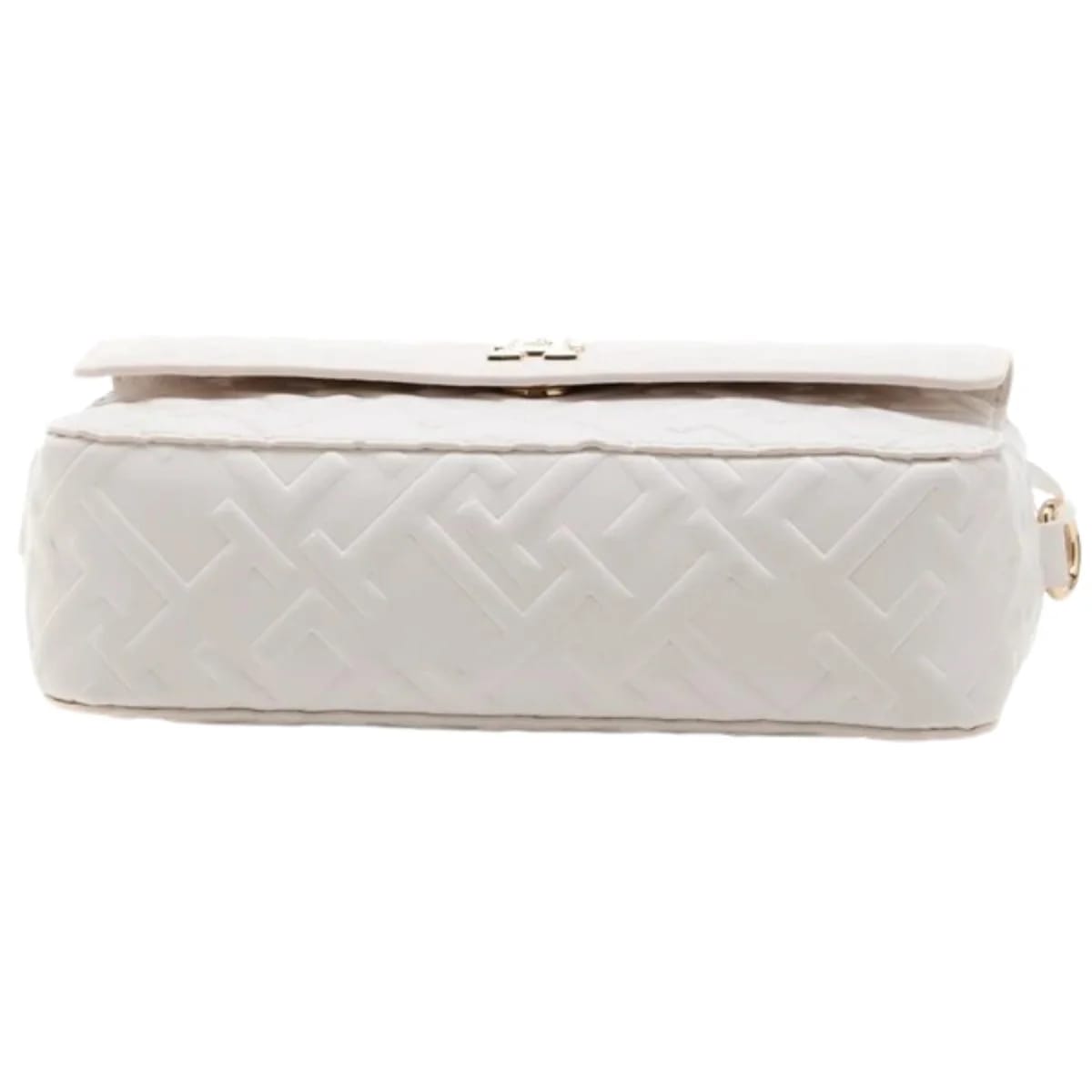 Tommy Hilfiger Monogram Embossed White Crossbody Camera Bag - image 4