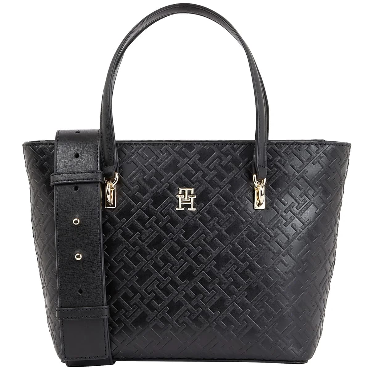 Tommy Hilfiger Black Women Handbag Aw0Aw16002 - image 1