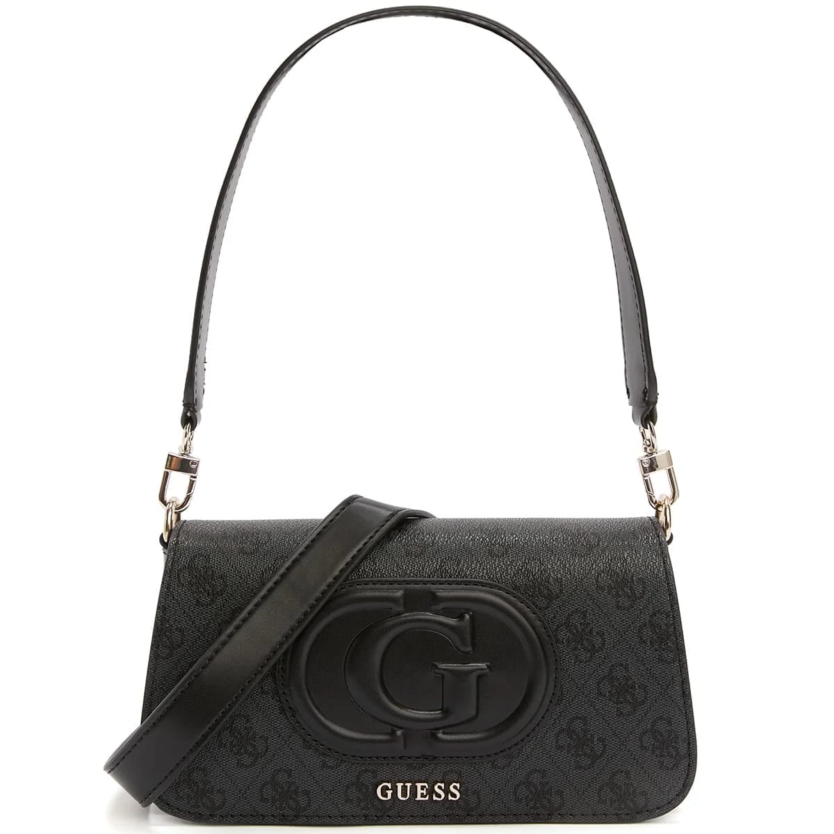 Guess Coal Black Women Shoulder Bag Hwesg951320 - image 1