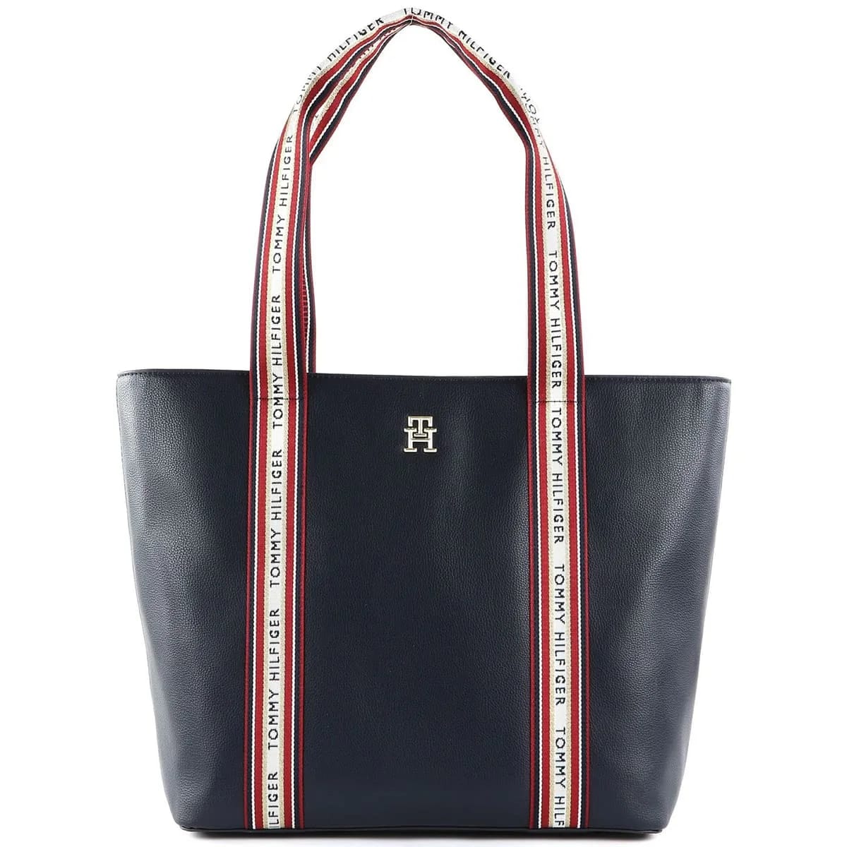 Tommy Hilfiger Navy Blue Women Handbags Tote Bag Aw0Aw14218 - image 1