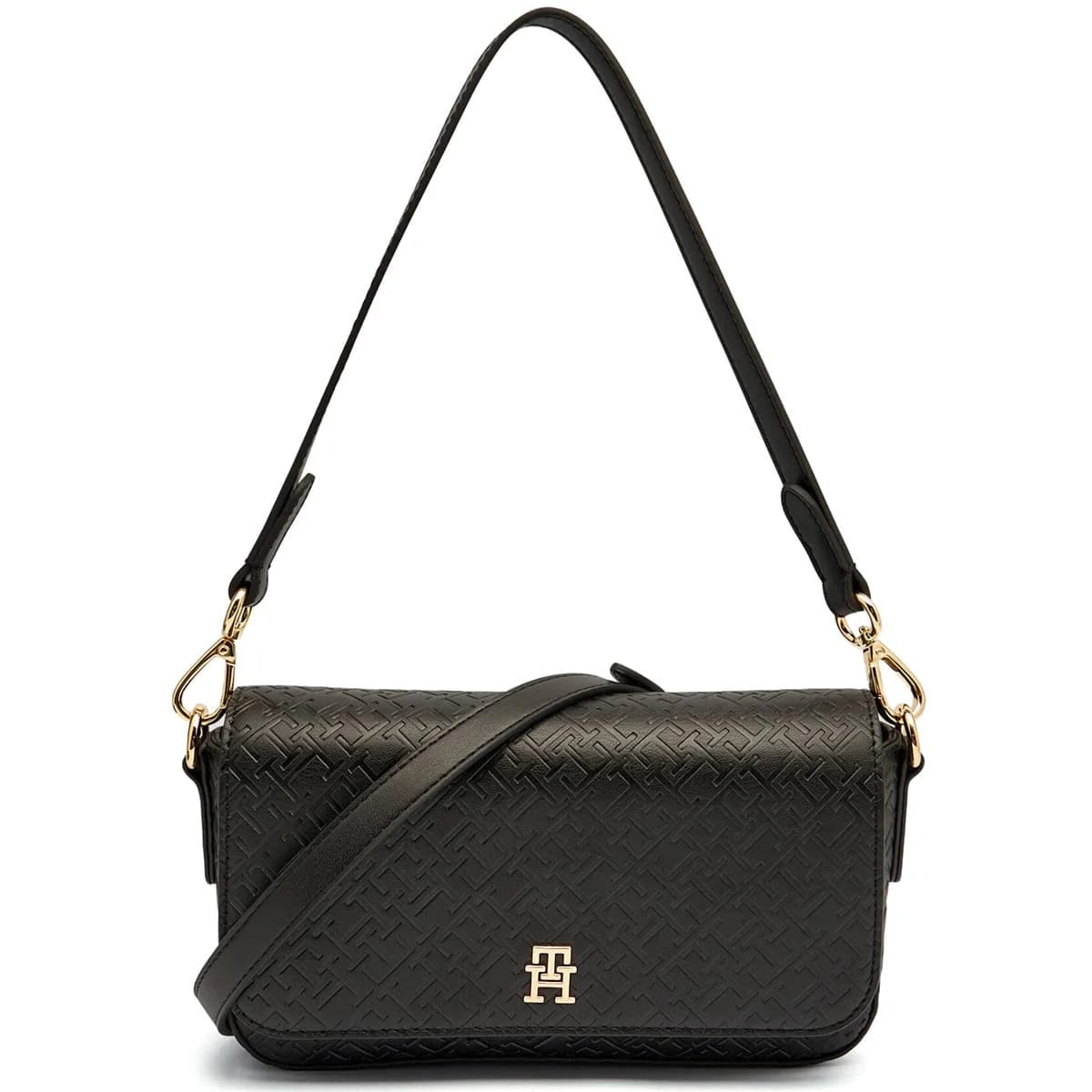 Tommy Hilfiger Black Women Crossbody Bag Aw0Aw18002 - image 1