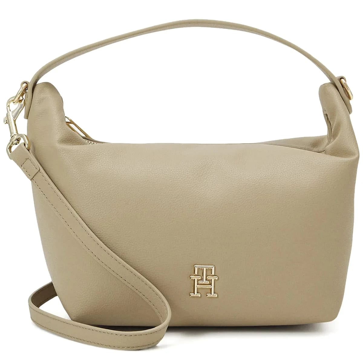 Tommy Hilfiger Beige Women Shoulder Bag Aw0Aw14499 - image 1