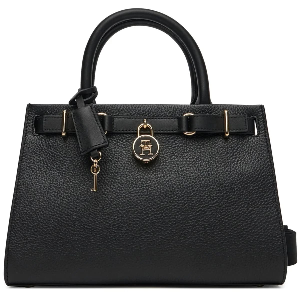 Tommy Hilfiger Black Women Shoulder Handbag Aw0Aw17926 - image 1