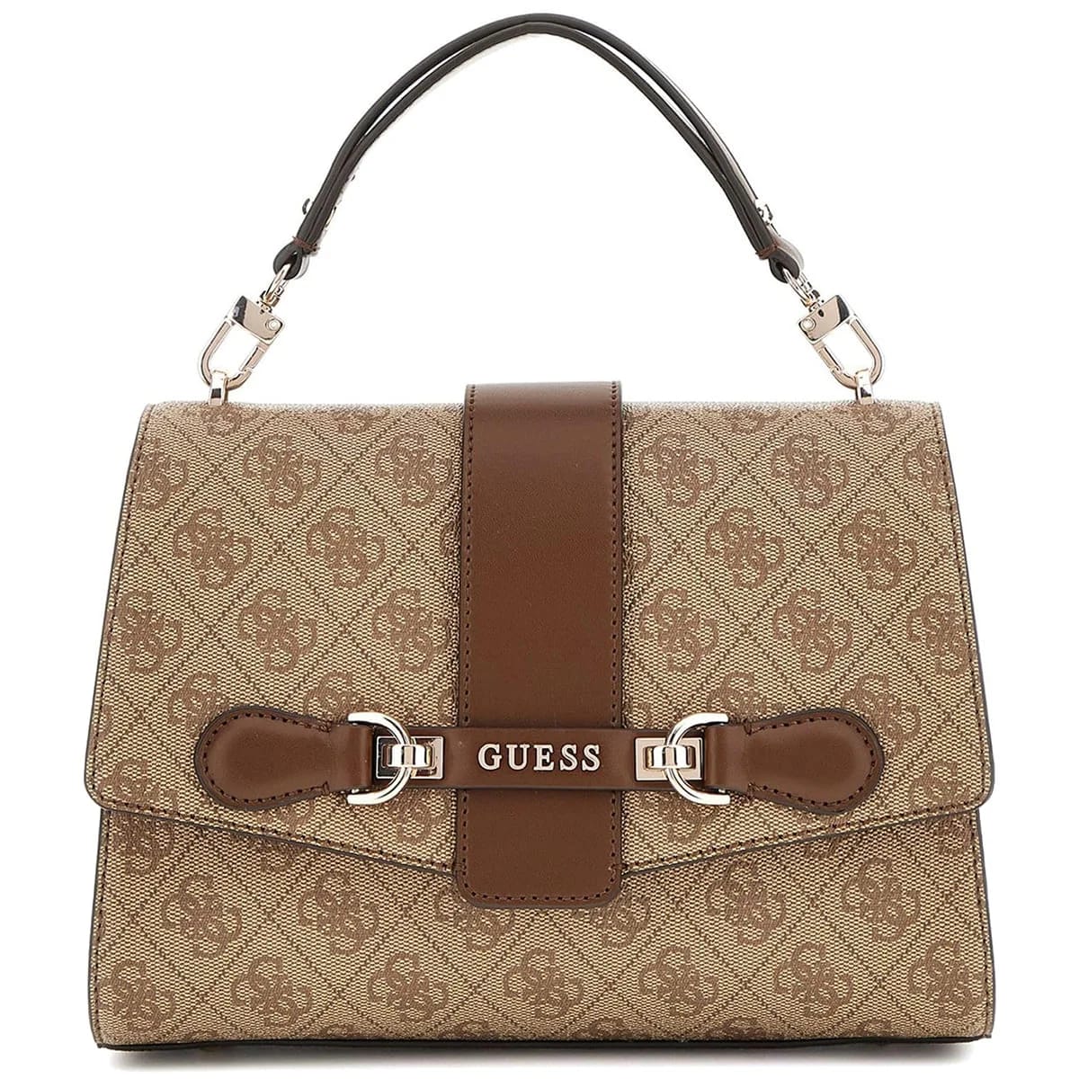 Guess Brown Beige Light Brown Women Handbag Hwsg9500200 Lgw - image 1
