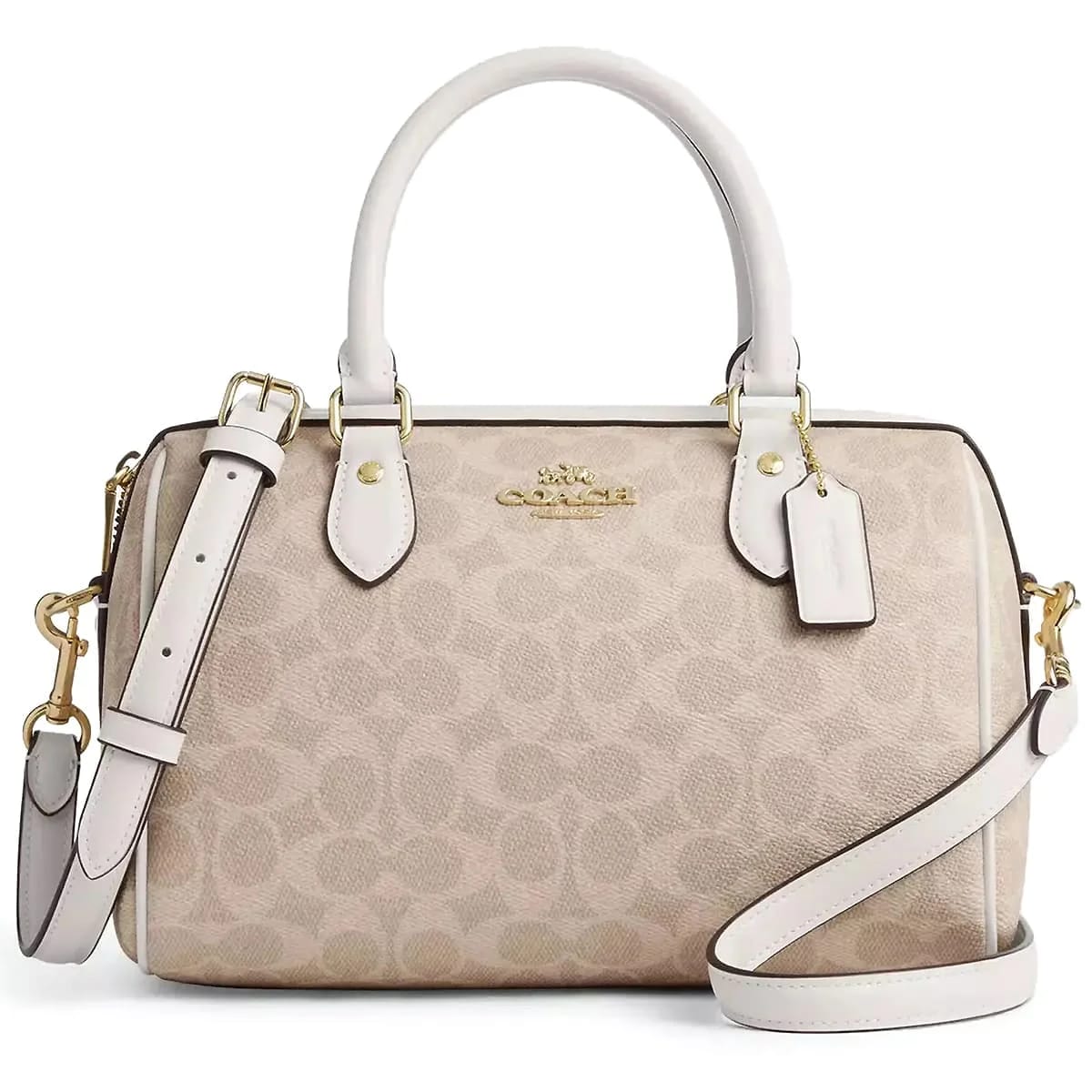 Coach Gold Sand Chalk Women Handbag Cv961 Imxdm - image 1