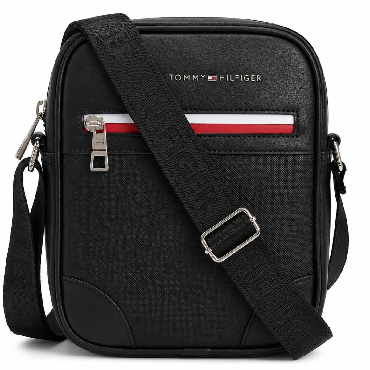 Tommy Hilfiger Men’s Black Crossbody Bag - image 1