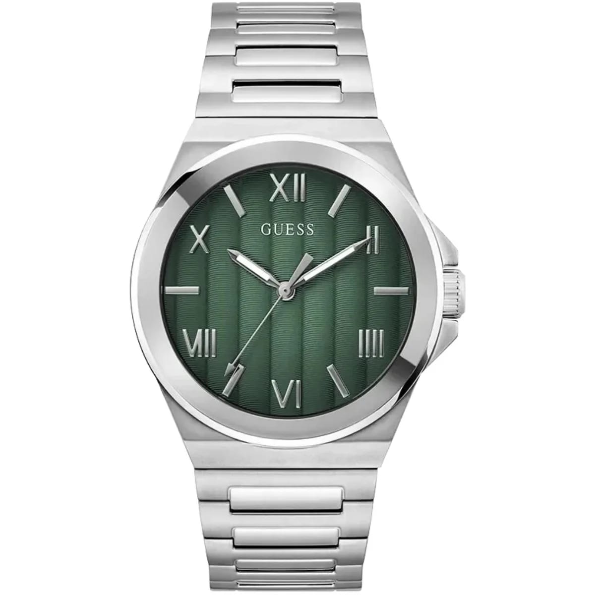 GUESS Vinyl Men’s Green Dial Analog Watch GW0789G1 - image 1