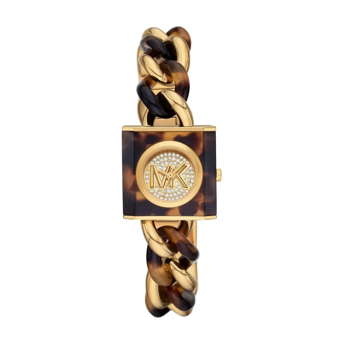 Michael Kors MK Chain Lock MK4808 Women’s Gold Watch - image 1