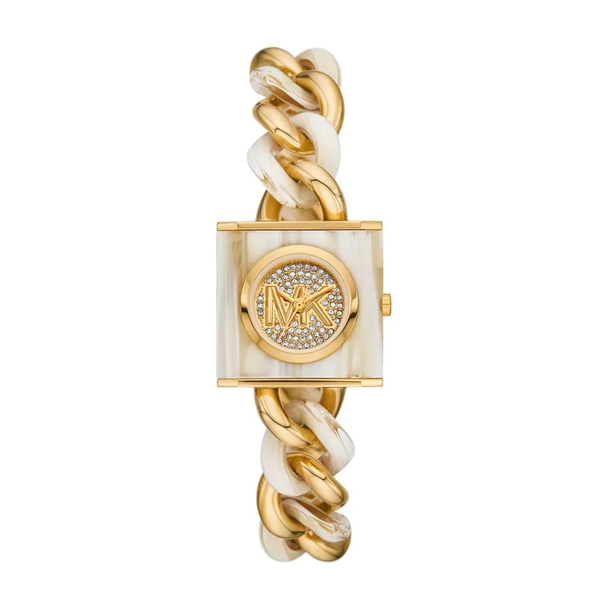 Michael Kors Women’s MK4809 MK Chain Lock Watch - image 1