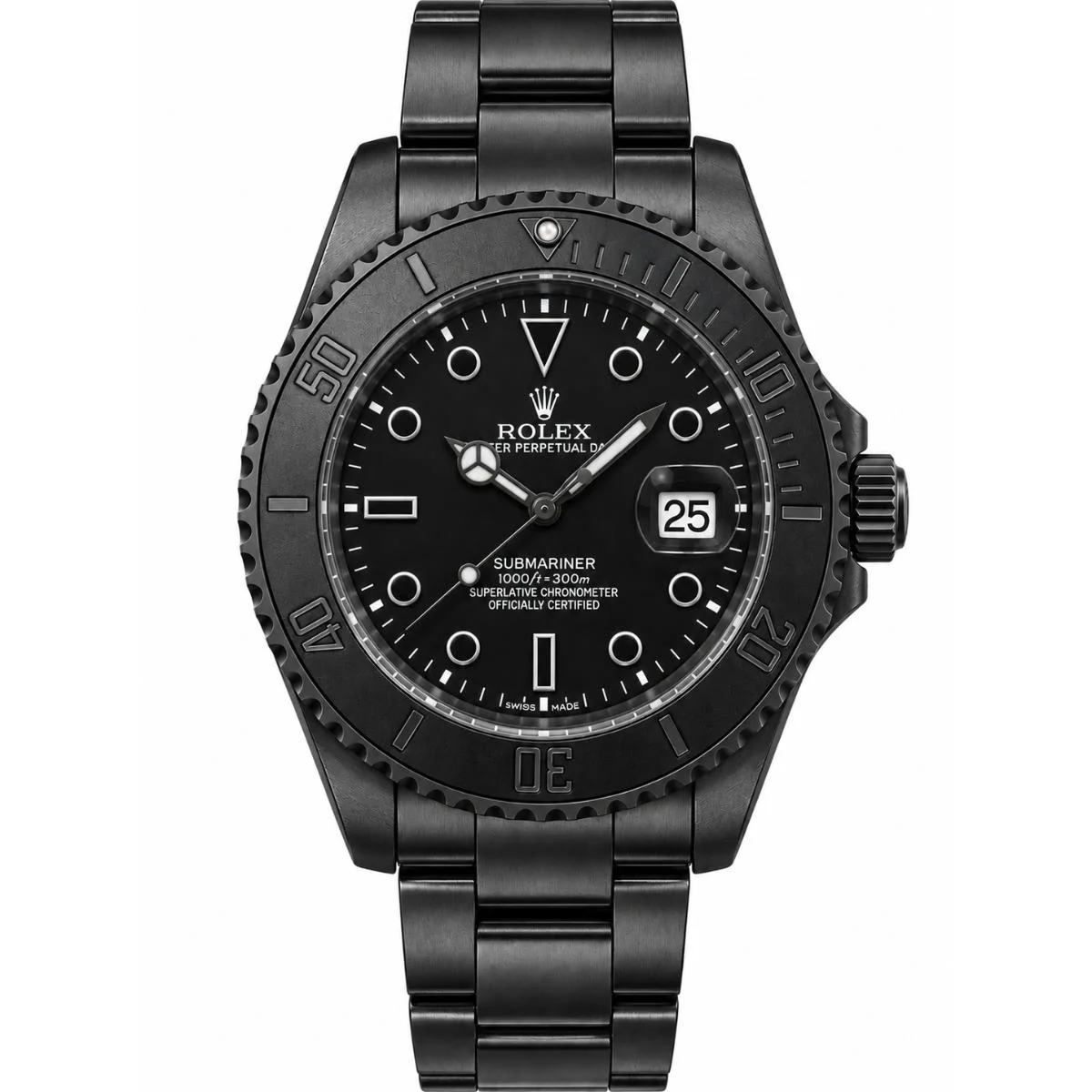 Rolex Deepsea Phantom Black Automatic Watch For Men – Black - image 1