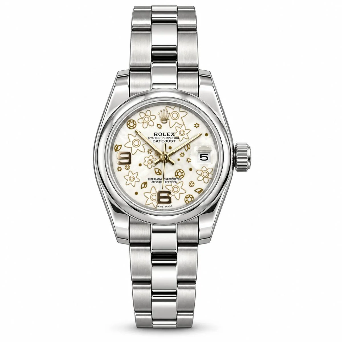 Rolex Datejust 31mm Ladies Watch – Floral Dial - image 1