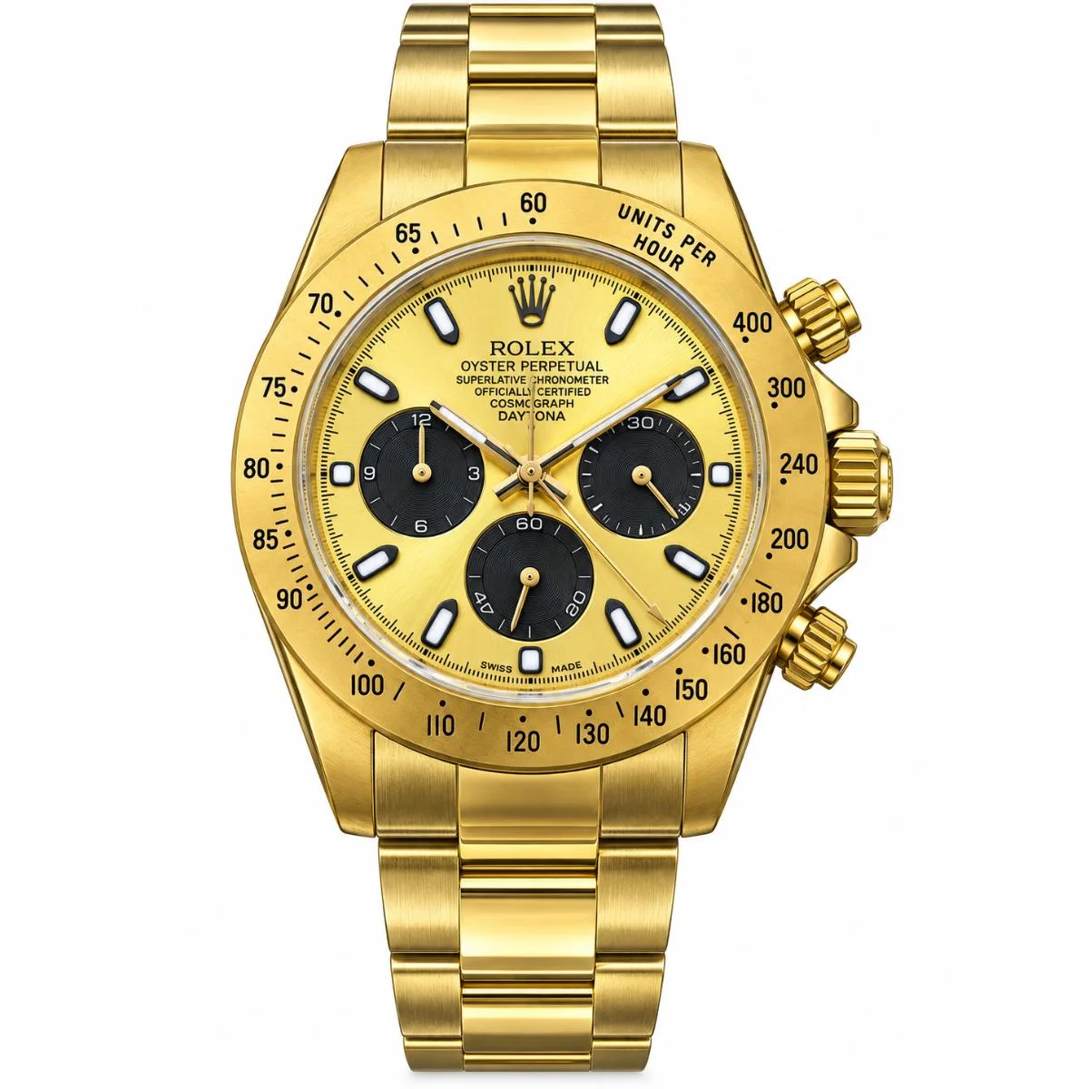 Rolex Cosmograph Daytona 40mm Gold Watch For Men - image 1