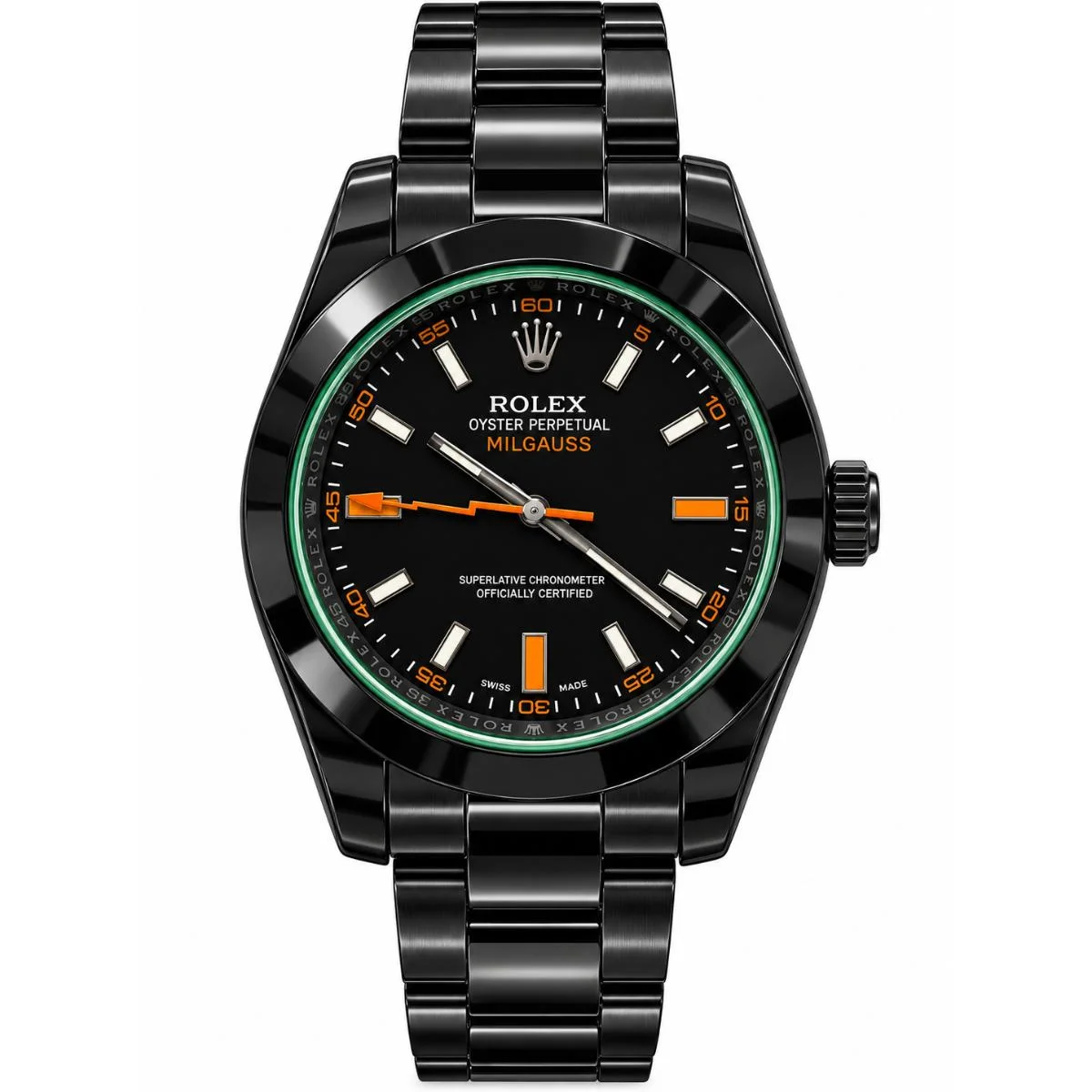 Rolex Milgauss 116400GV Black PVD Automatic Watch For Men - image 1
