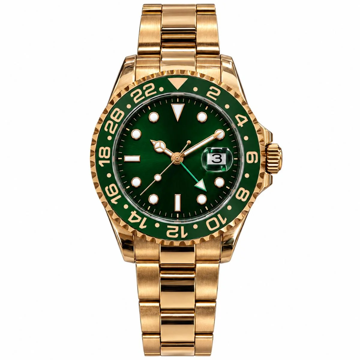 Rolex GMT-Master II 40mm Automatic Green Dial Watch For Men - image 1