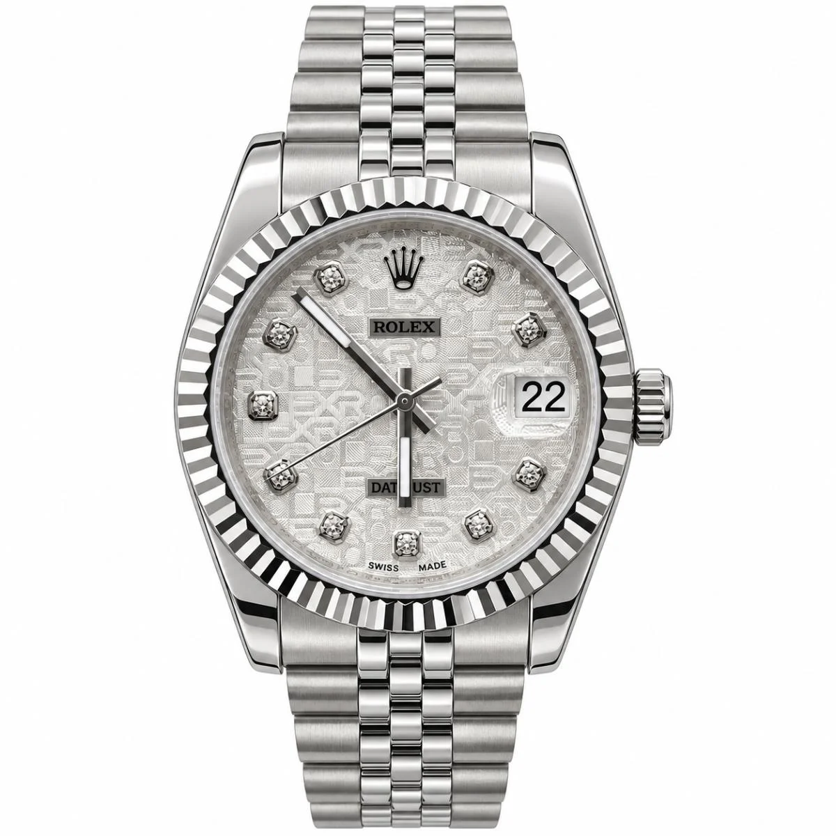 Rolex Datejust 31mm Automatic Silver Stone Dial Watch For Women - image 1