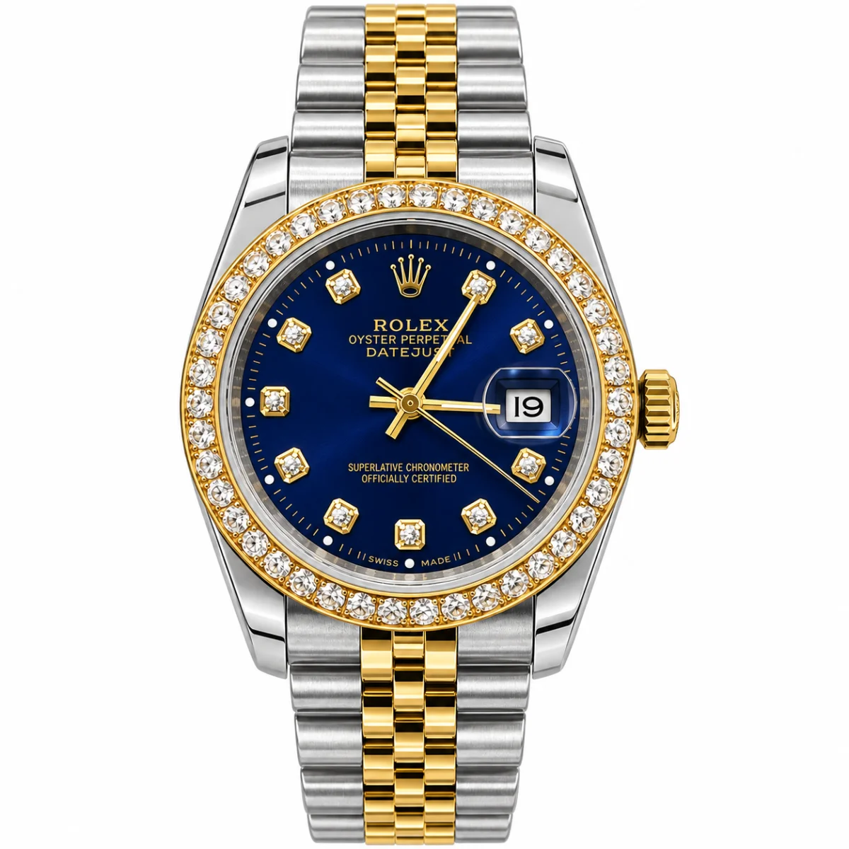Rolex Datejust 31mm Blue Dial Watch For Women - image 1