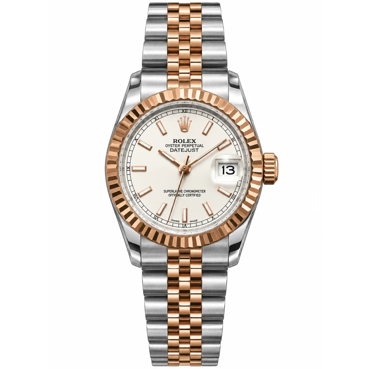 Rolex Datejust 36mm Two-Tone Quartz Watch For Women - image 1
