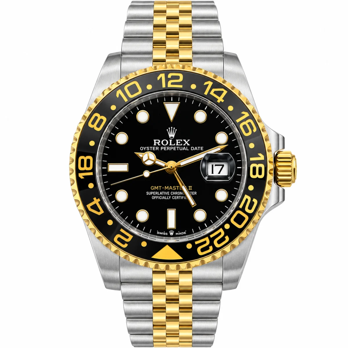 Rolex GMT-Master II Automatic Watch For Men – Black Two-Tone - image 1