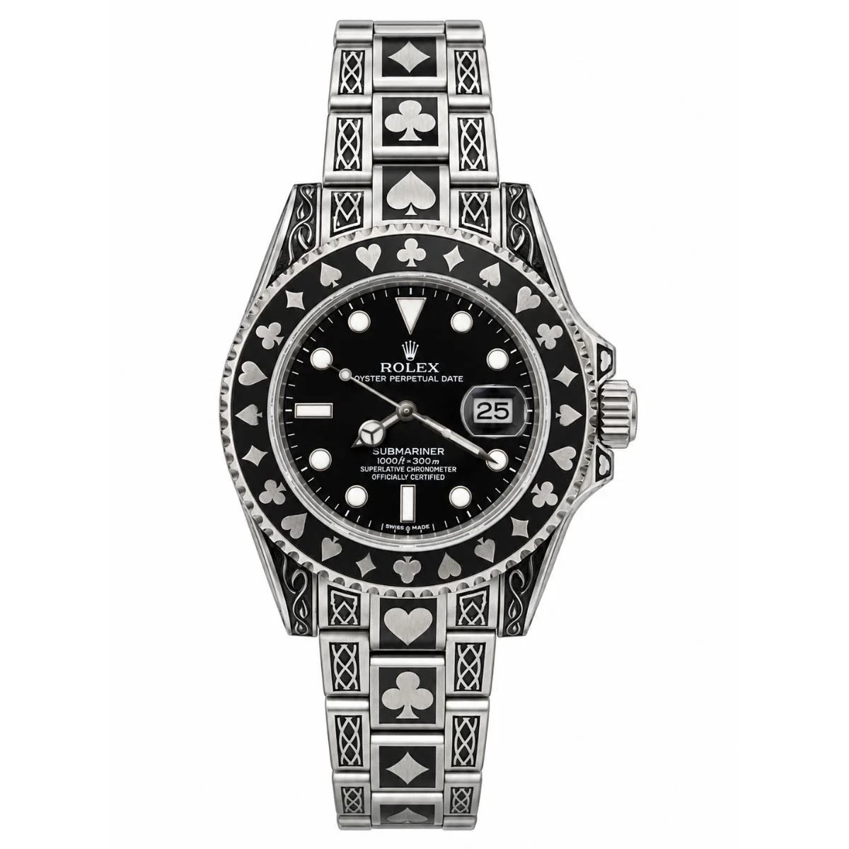 Rolex Oyster Perpetual Submariner Black Watch For Men - image 1