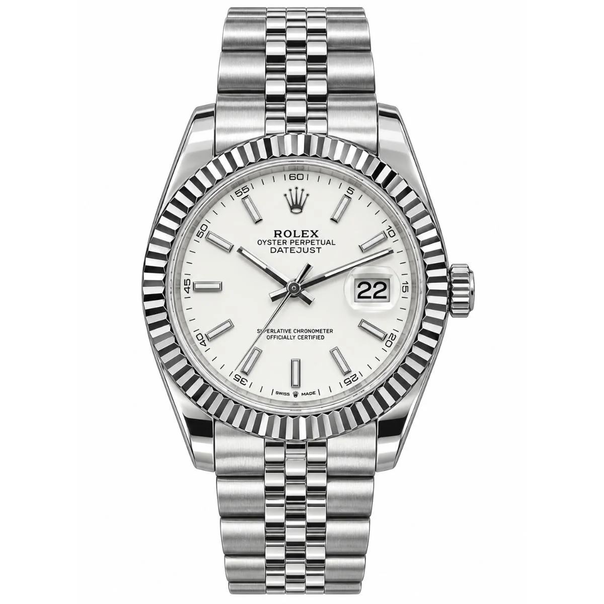 Rolex Datejust 126334 White Dial 41mm Watch For Men - image 1